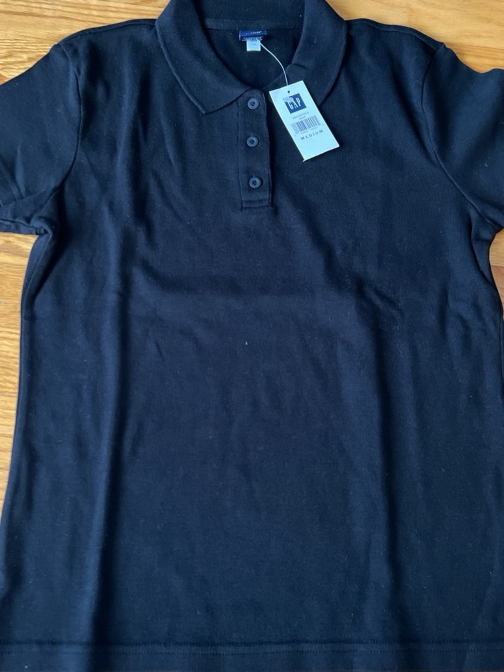 GAP Kids Black Polo Shirt with Tag